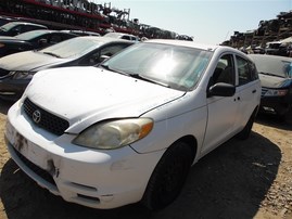 2003 Toyota Matrix White 1.8L AT #Z22020